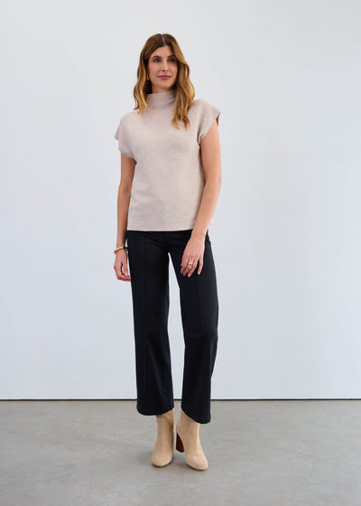 Ottoman Cap Sleeve Sweater - Dream Pants