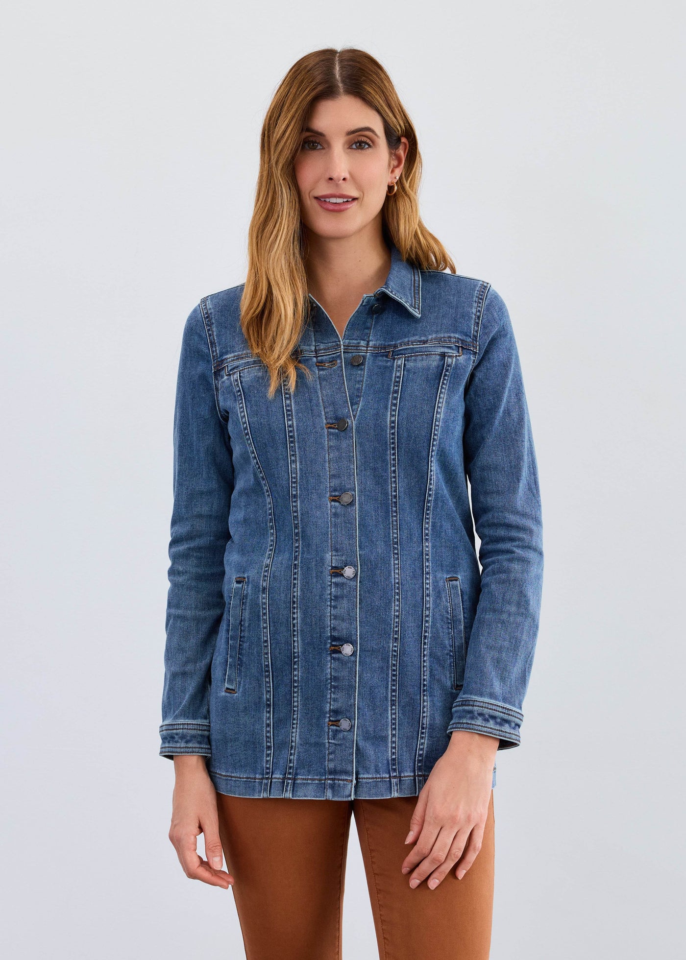 Long Denim Jacket - Dream Pants