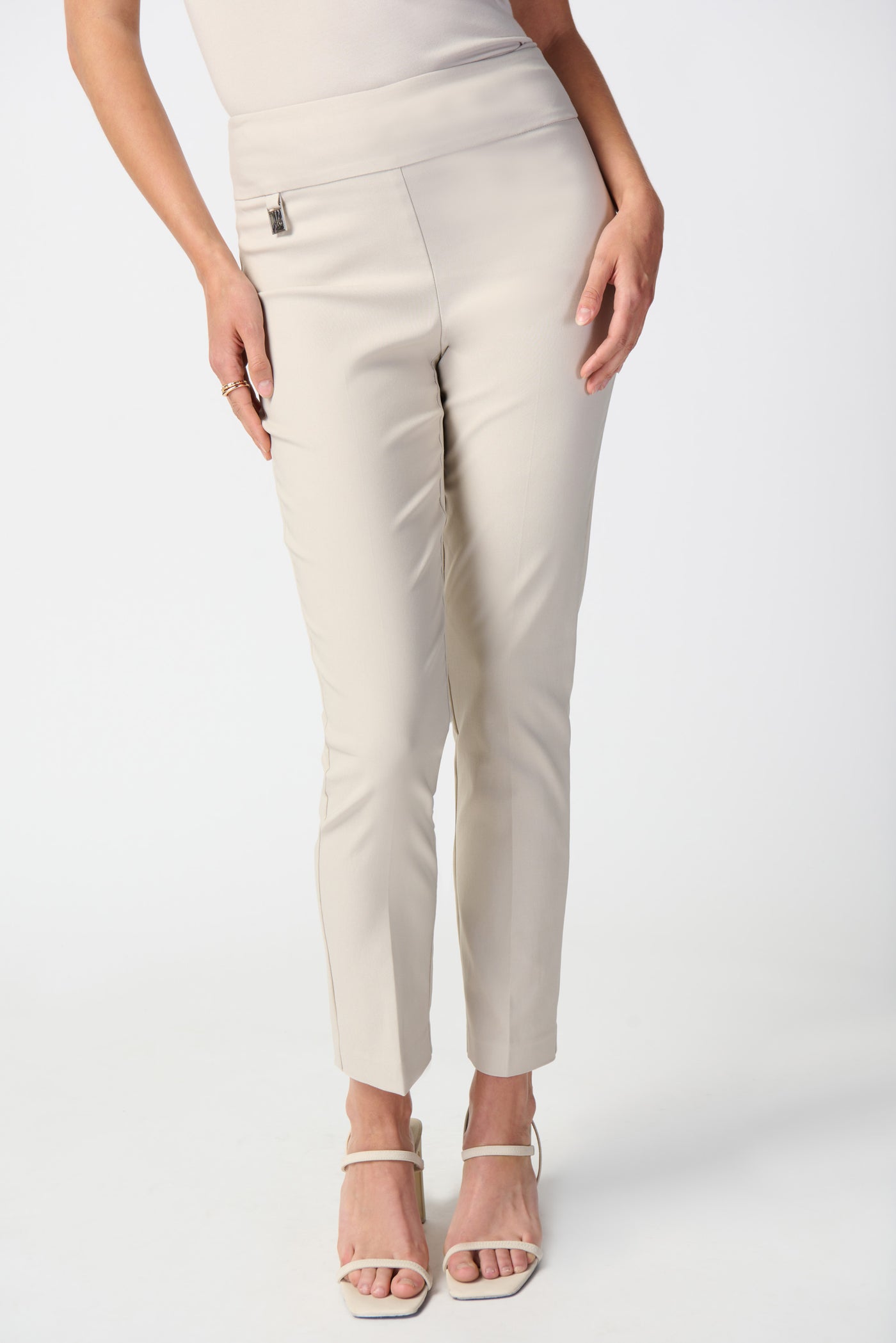 Pleated Cropped Pants Joseph Ribkoff