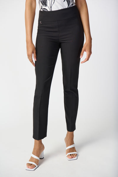 Lux Twill Slim-Fit Pull-On Pants Joseph Ribkoff