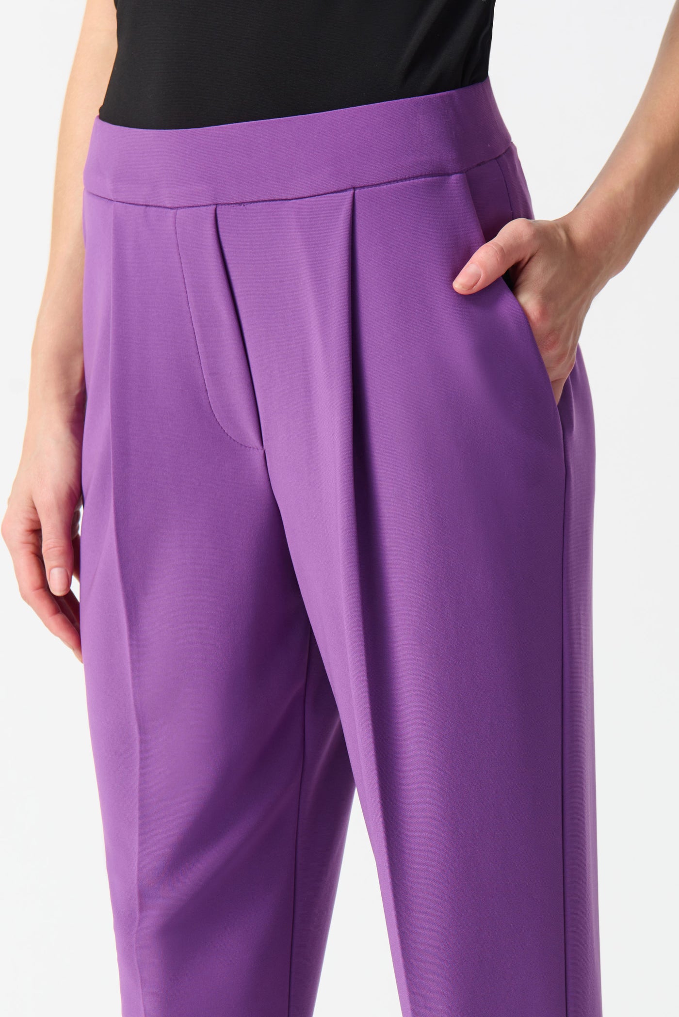 Silky Knit Straight Pants Joseph Ribkoff