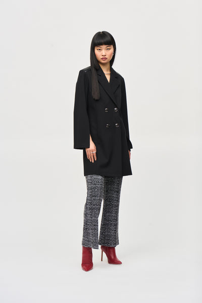 Heavy Knit A-Line Coat Joseph Ribkoff