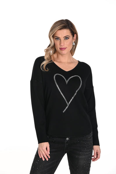 Heart Detail Top Frank Lyman