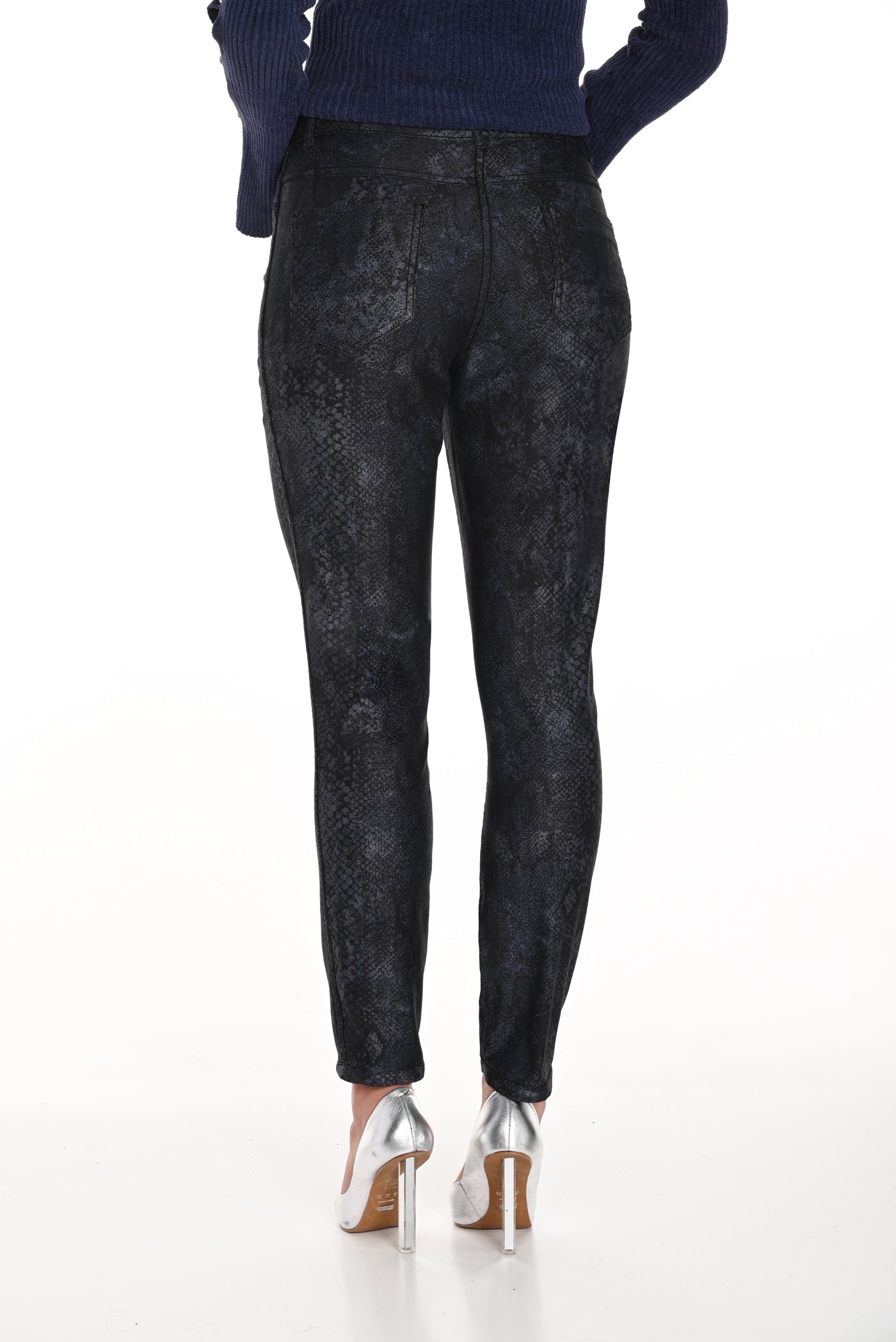 Reversible Snakeskin Pants Frank Lyman