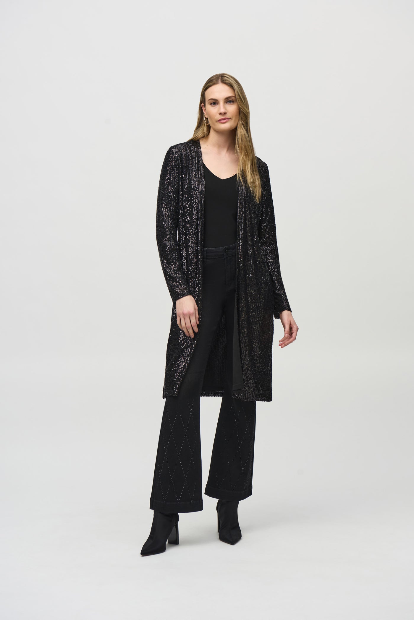 Sequined Knit Cover-Up Joseph Ribkoff