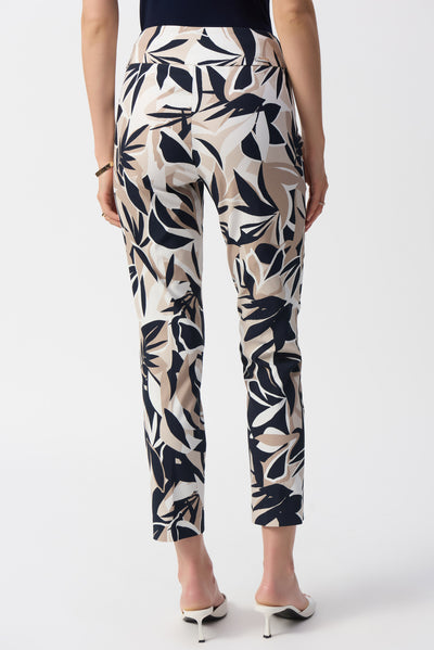 Millennium Tropical Print Slim Fit Pants Joseph Ribkoff