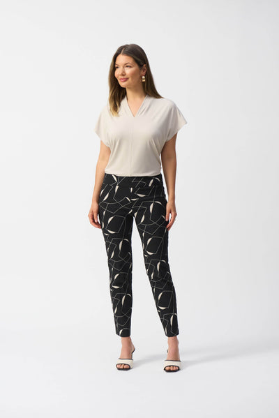 Millennium Geometric Print Straight Pants - Dream Pants