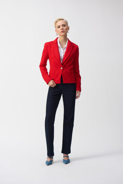 Bouclé Fitted Blazer Joseph Ribkoff