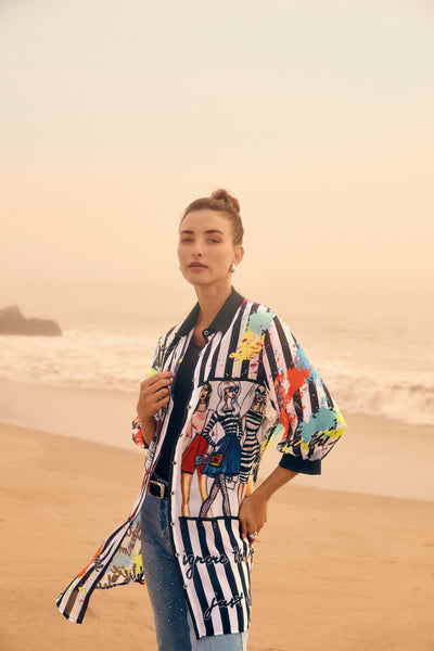 Casual Graphic Button Shirt - Dream Pants