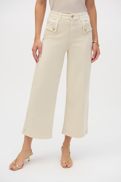 Stretch Culotte Jeans