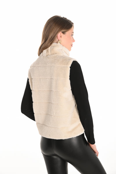Faux Fur Vest Frank Lyman