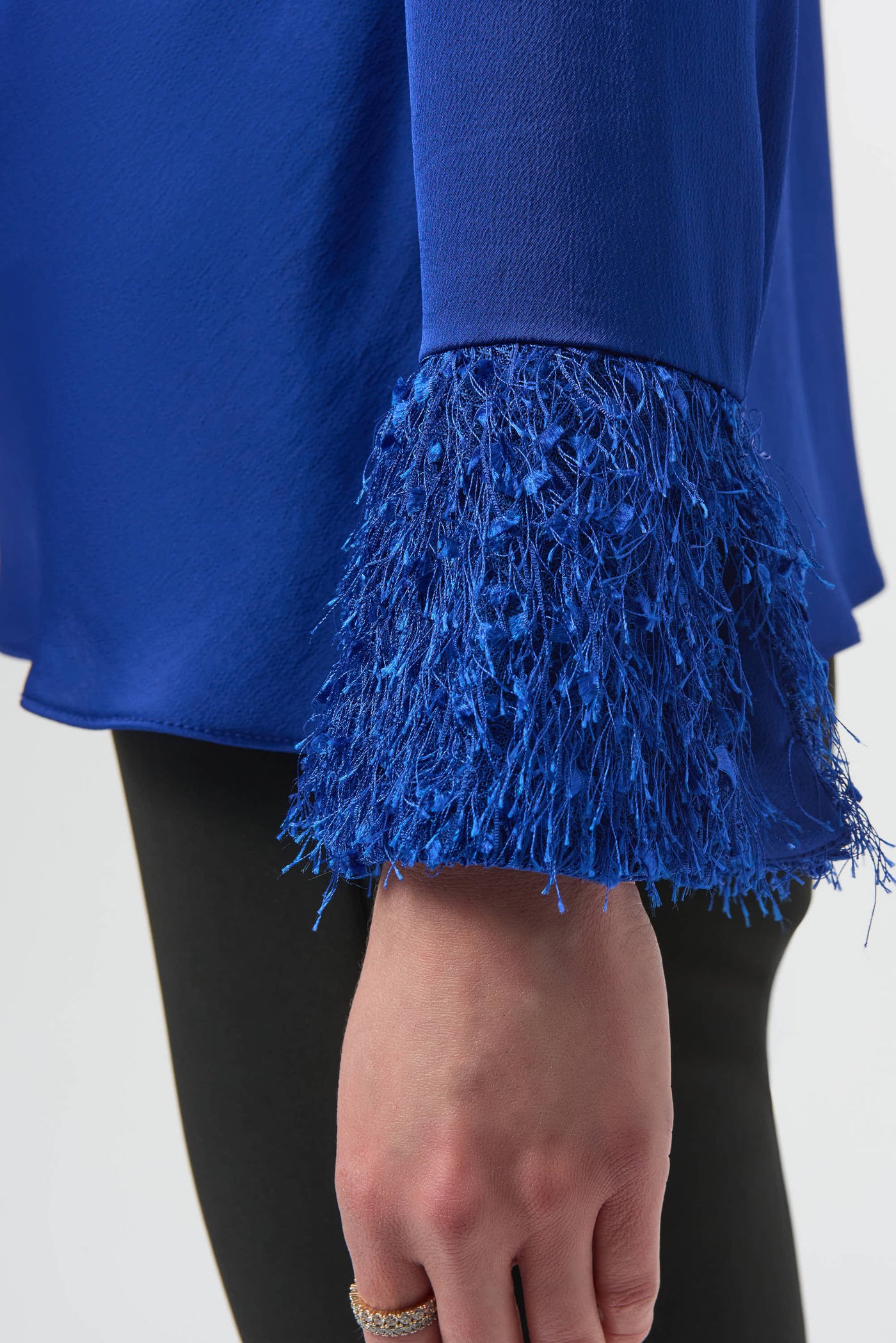 Recycled Satin Cowl Neck Top Joseph Ribkoff