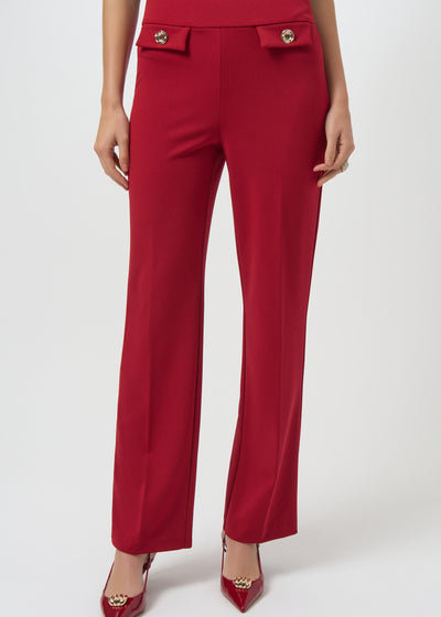 Scuba Crepe Wide-Leg Pull-On Pants Joseph Ribkoff
