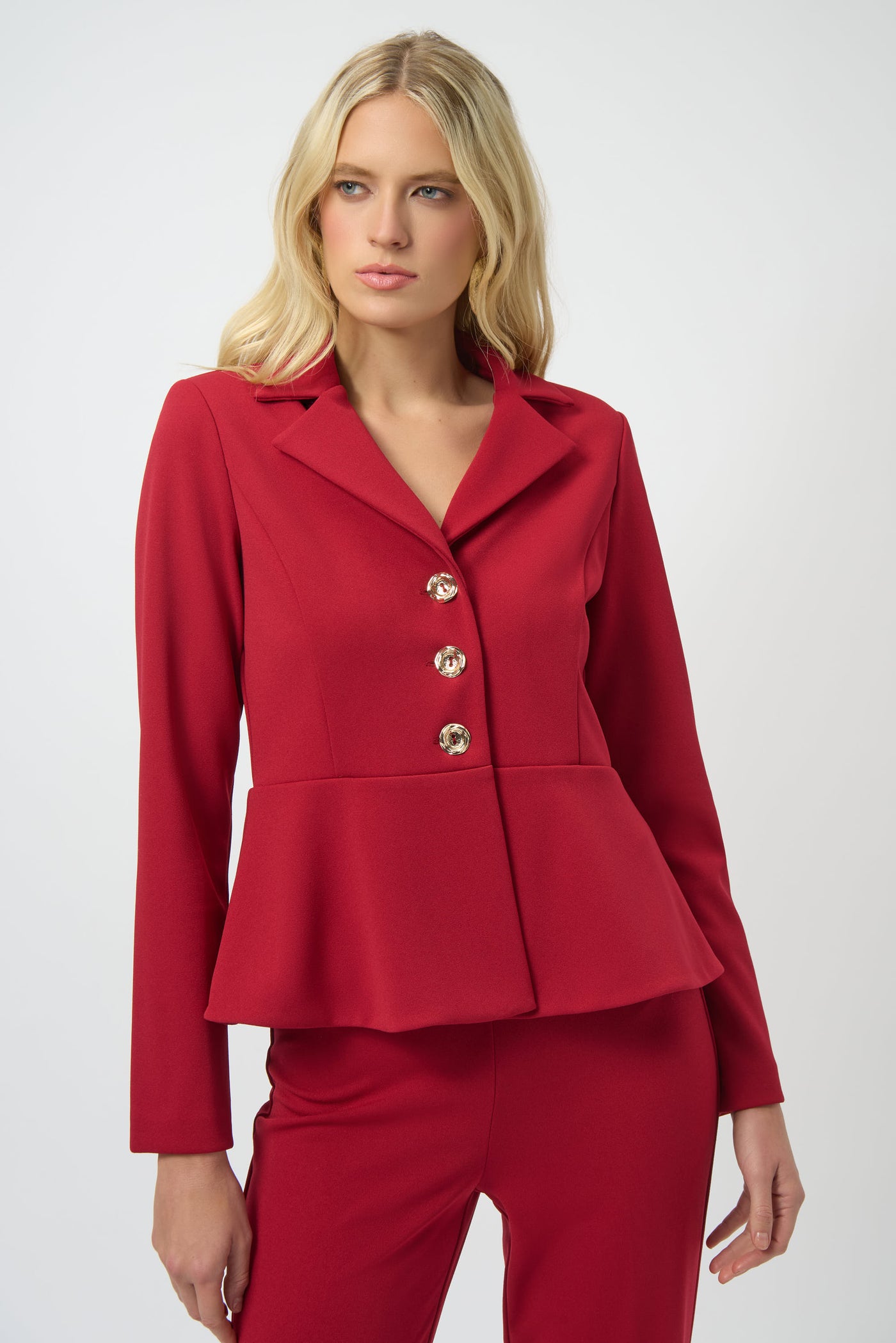 Scuba Crepe Peplum Blazer Joseph Ribkoff