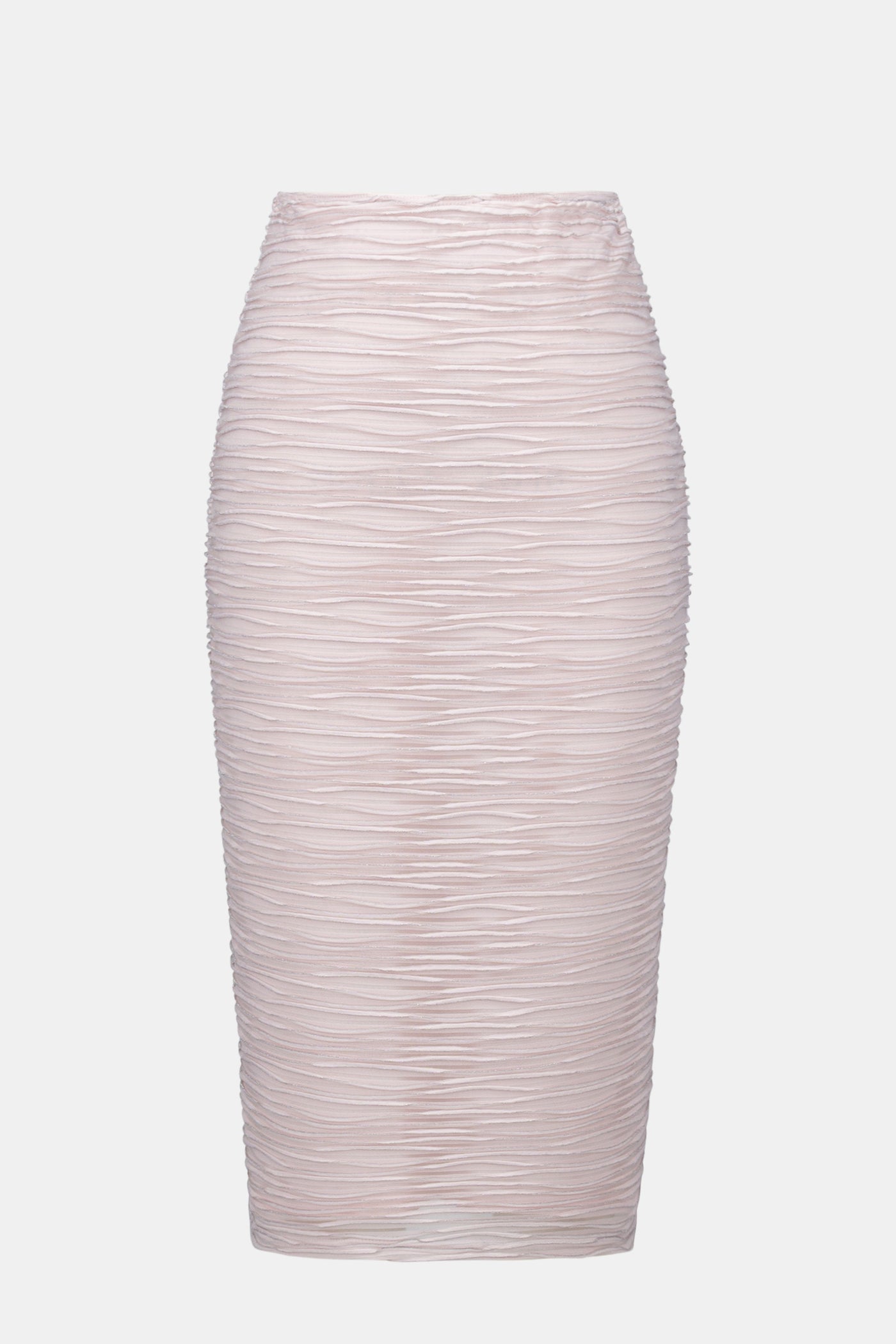 Lurex Cascade Knit Pull-On Pencil Skirt Joseph Ribkoff