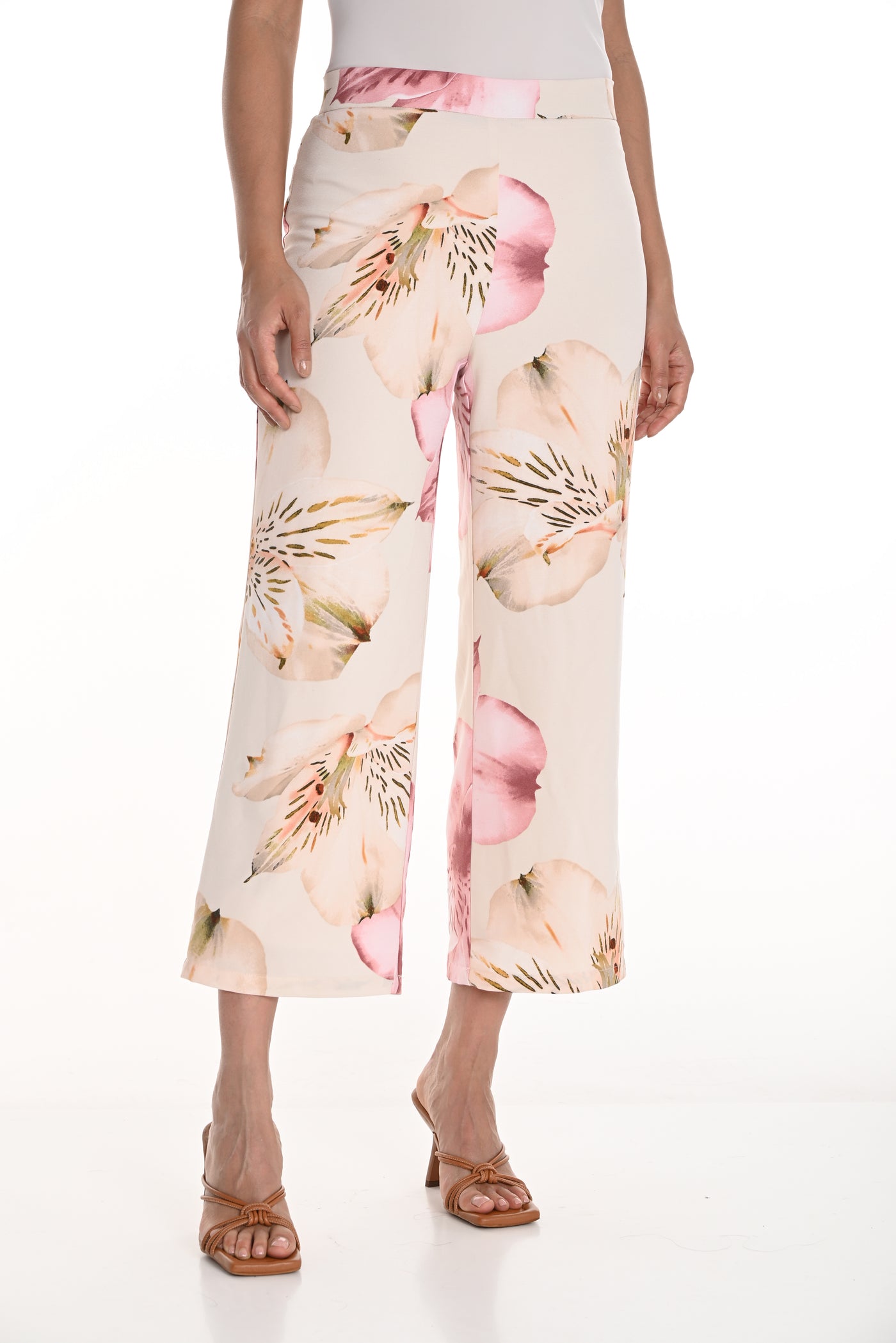 Floral Flowy Pants Frank Lyman