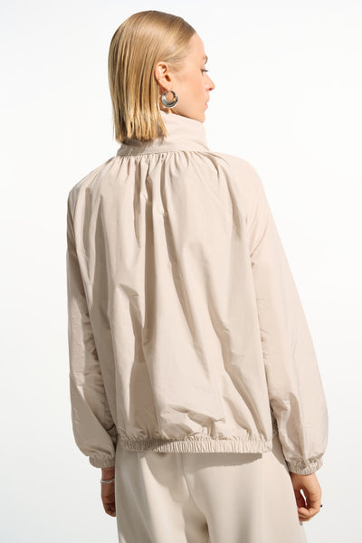 Memory Cocoon Outdoor Jacket With Funnel Collar Joseph Ribkoff
