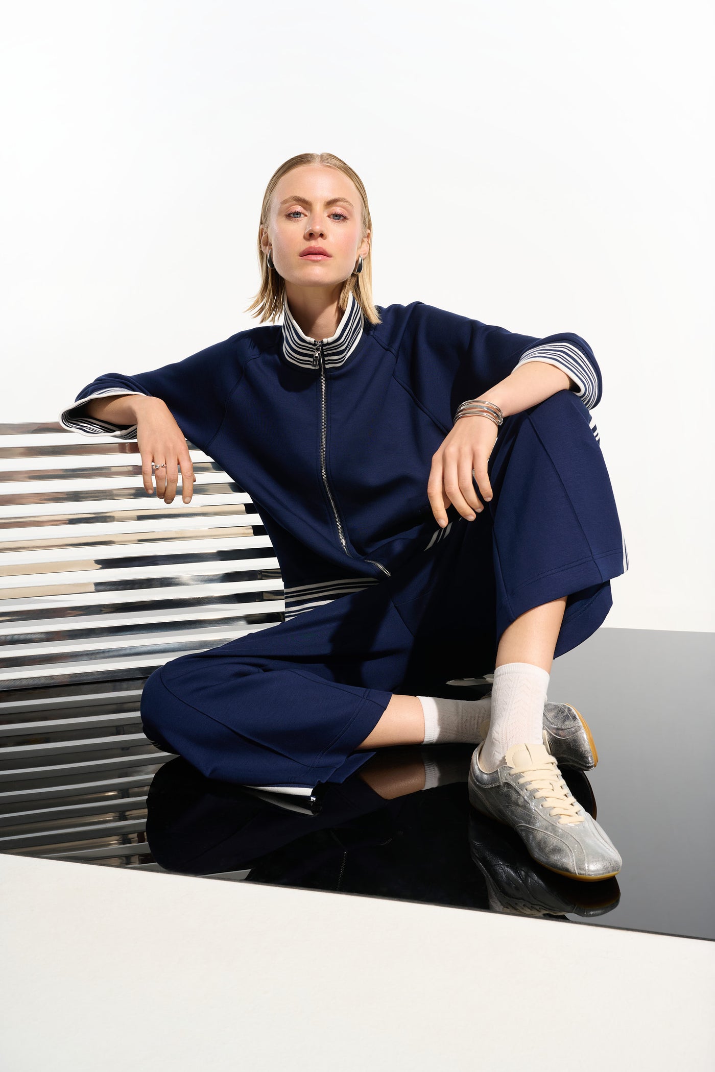 Scuba Jersey Pull-On Culotte Pants Joseph Ribkoff