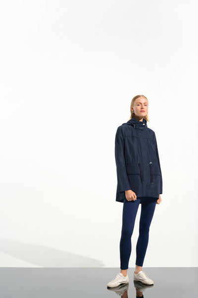 Imitation Memory Anorak With Hidden Hood Joseph Ribkoff