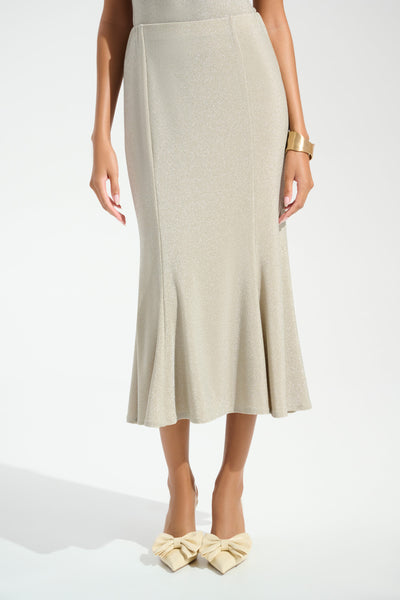 Sparkle Knit Trumpet Skirt Joseph Ribkoff