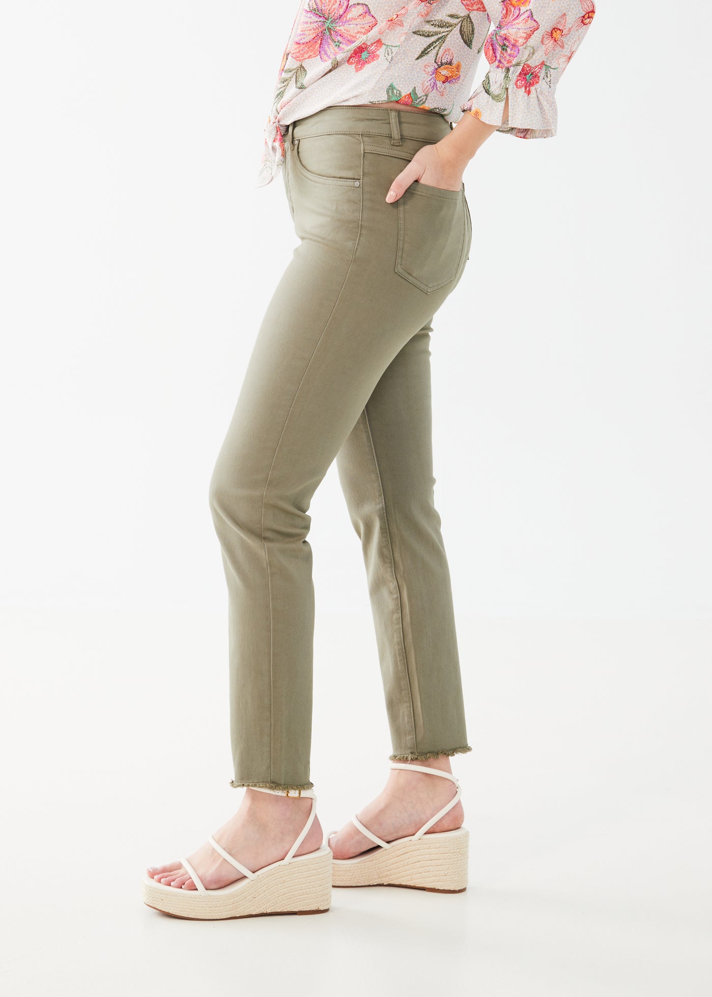 French Dressing Jeans Olivia Slim Ankle Euro Twill 