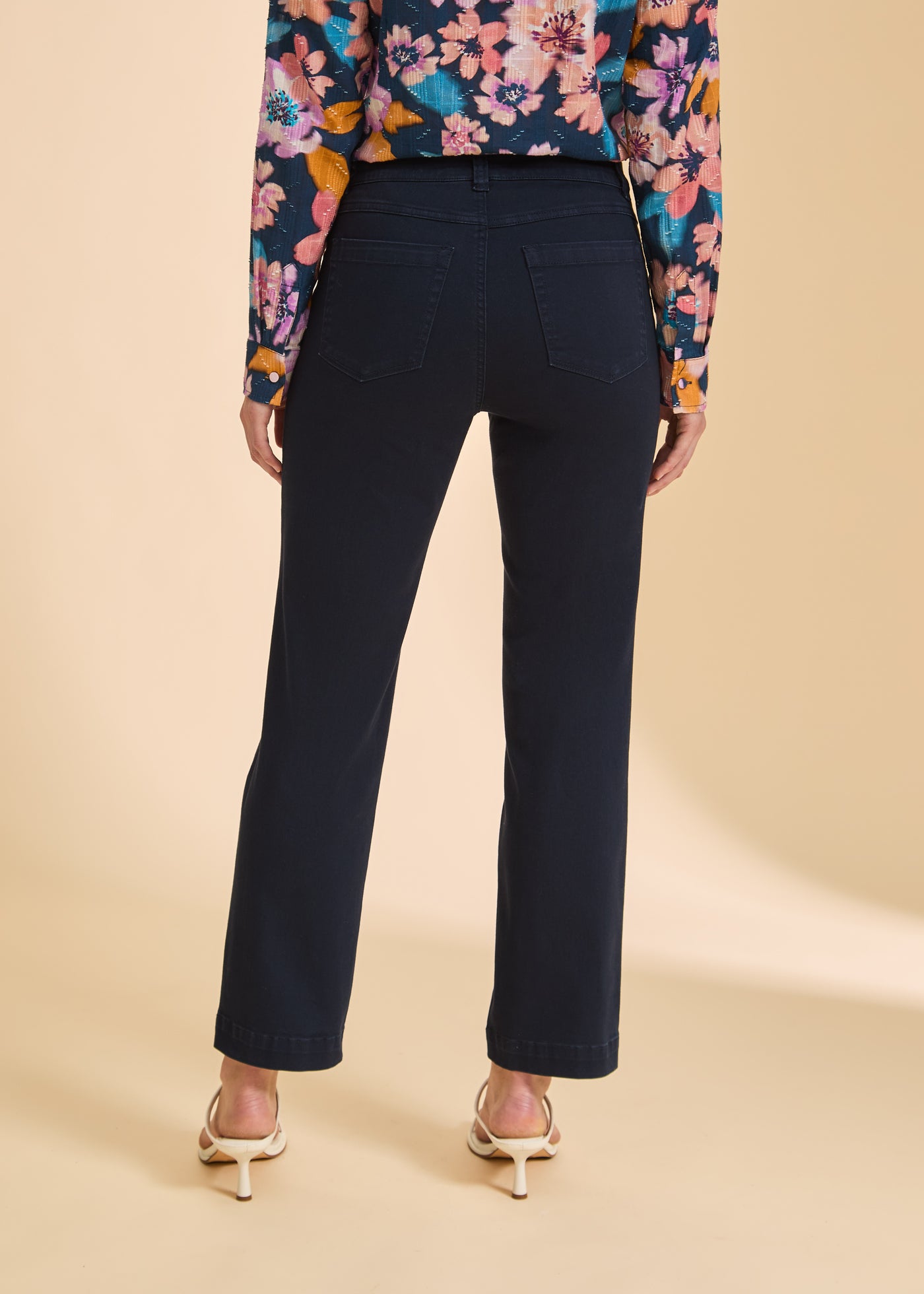 Olivia Straight Ankle French Dressing Jeans