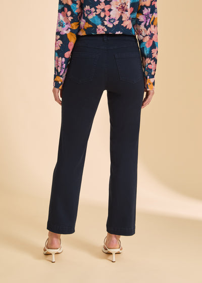 Olivia Straight Ankle French Dressing Jeans