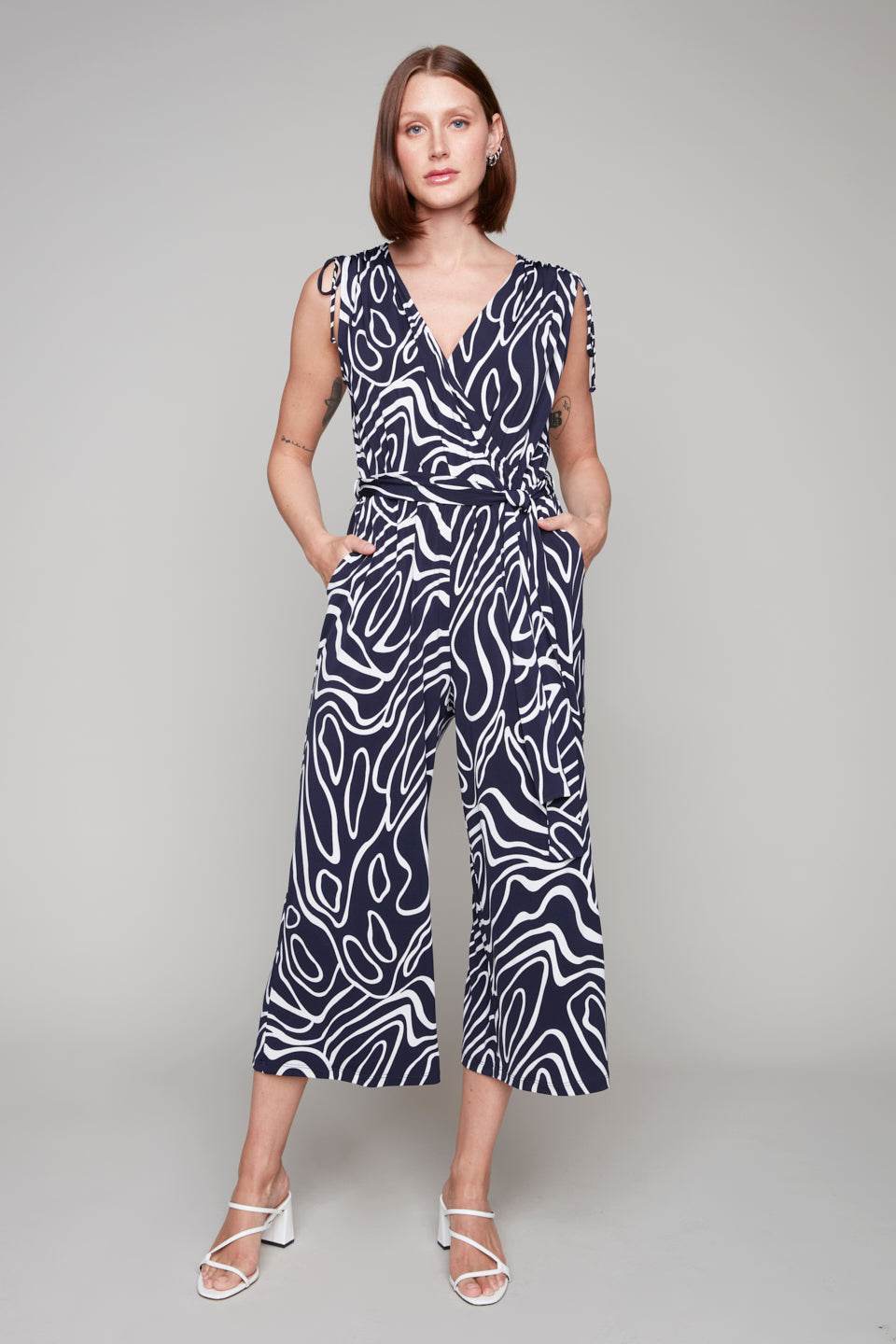 Sleeveless Novelty Jumpsuit - Dream Pants