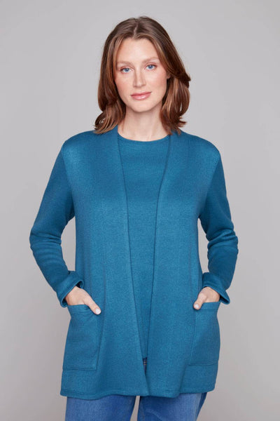 Open Cardigan With Pockets - Dream Pants