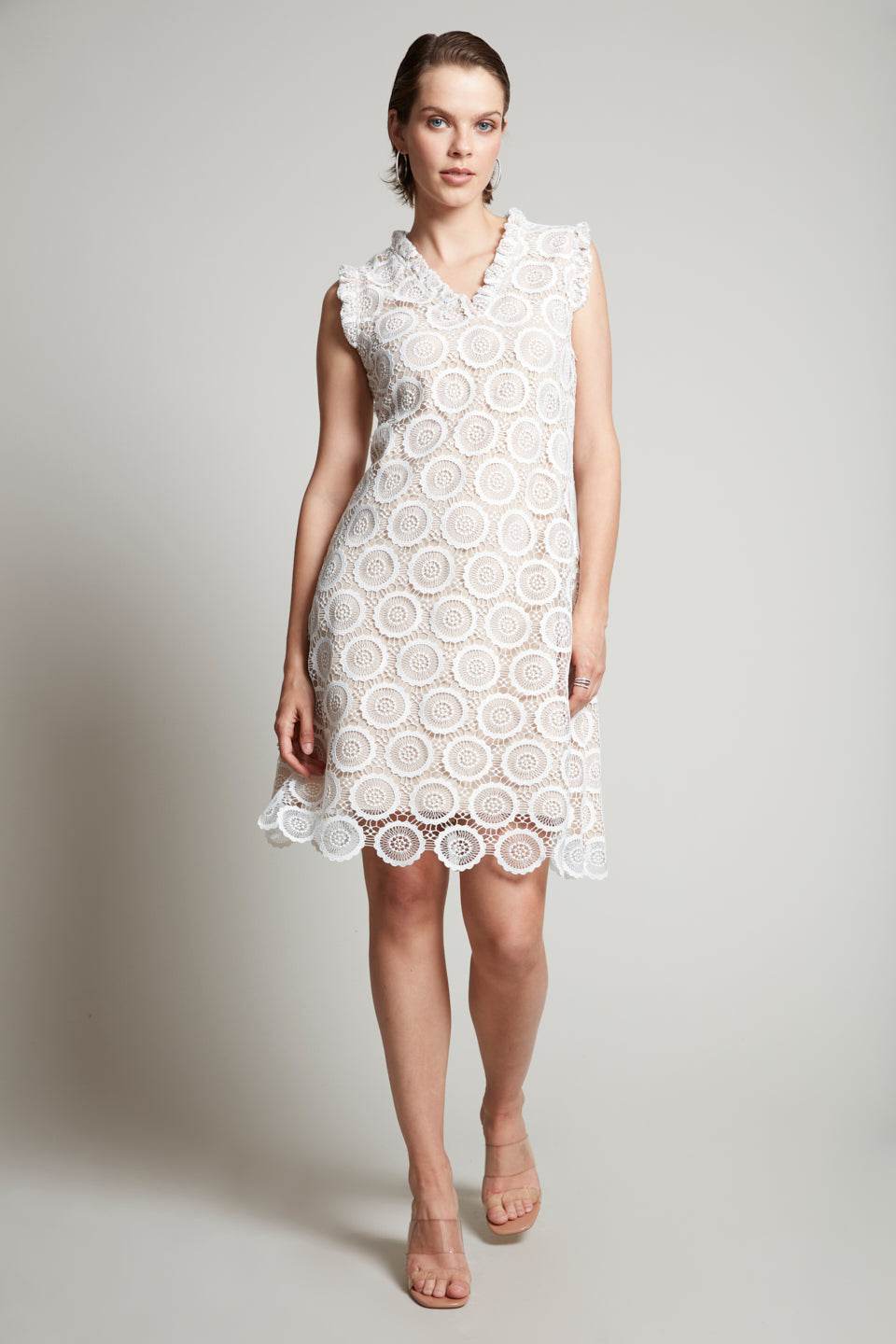 V-Neck Lace Dress - Dream Pants