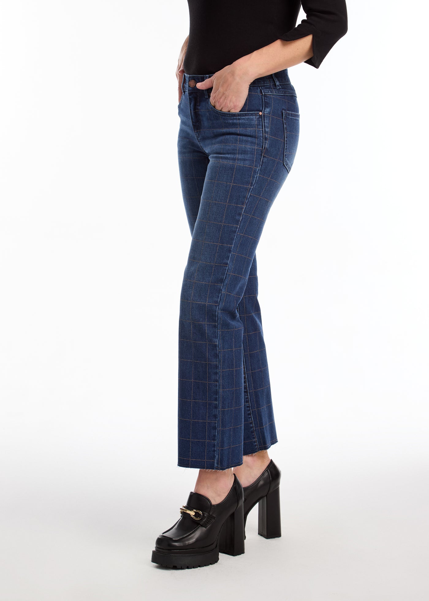 Christina Straight Ankle French Dressing Jeans