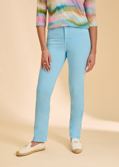 Suzanne Straight Leg French Dressing Jeans