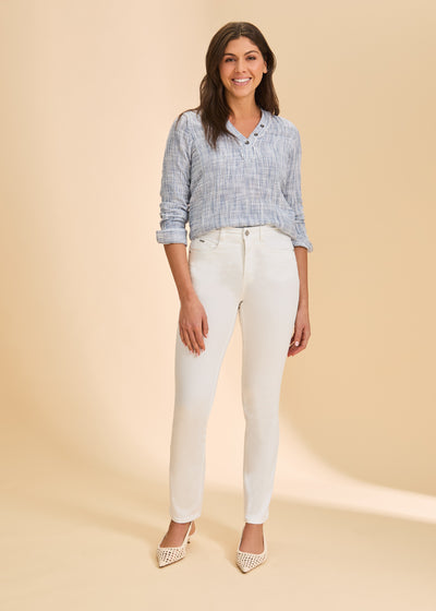 Suzanne Straight Leg French Dressing Jeans