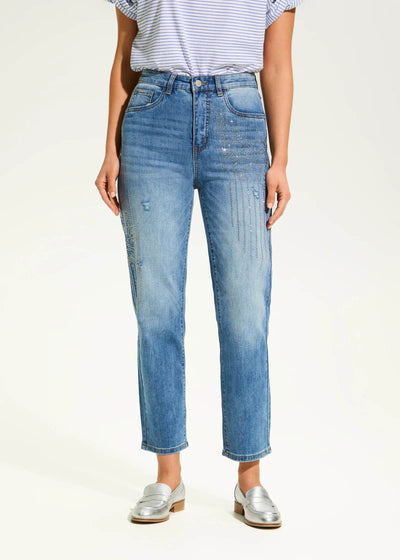 Suzanne Straight Ankle Denim - Dream Pants