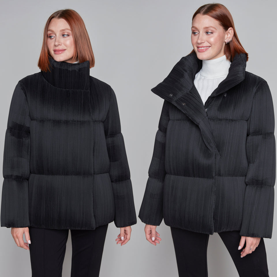 Puffer Jacket Carre Noir