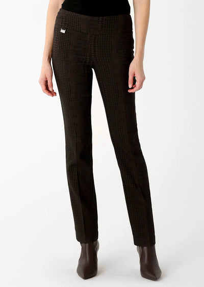 Lisette L Straight Leg Pants, Dunkirk Plaid 