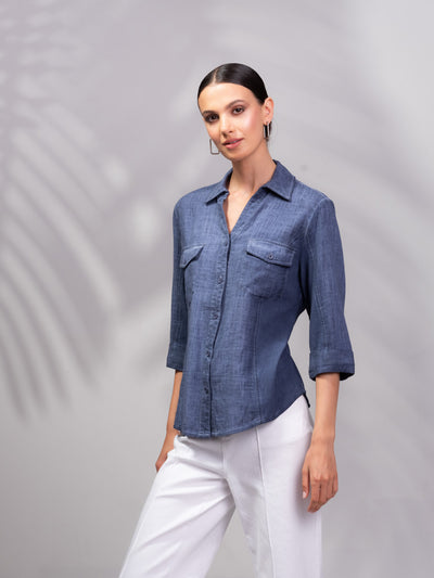 Linen Blouse Alison Sheri