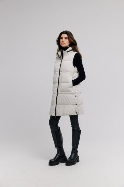 Super Light Quilted Vest W/ Side Snaps Nikki Jones