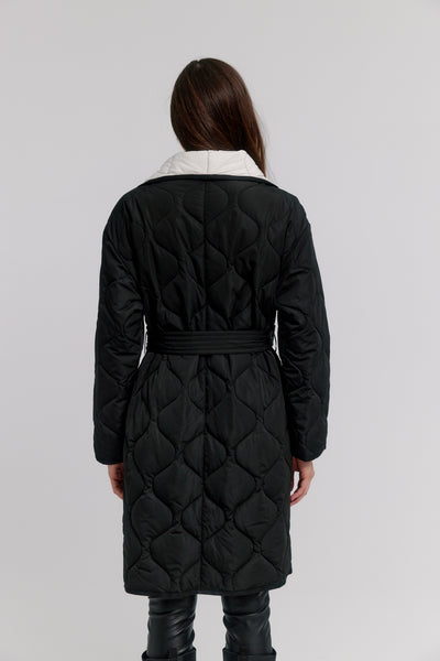 Onion Quilted Trench Nikki Jones