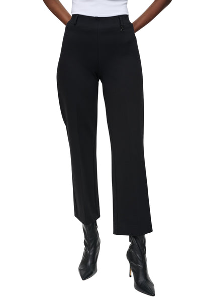 Heavy Knit Straight Pull-On Pants Joseph Ribkoff