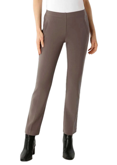 Lisette L Straight Leg Trousers W/Pockets, Jolie Fabric 