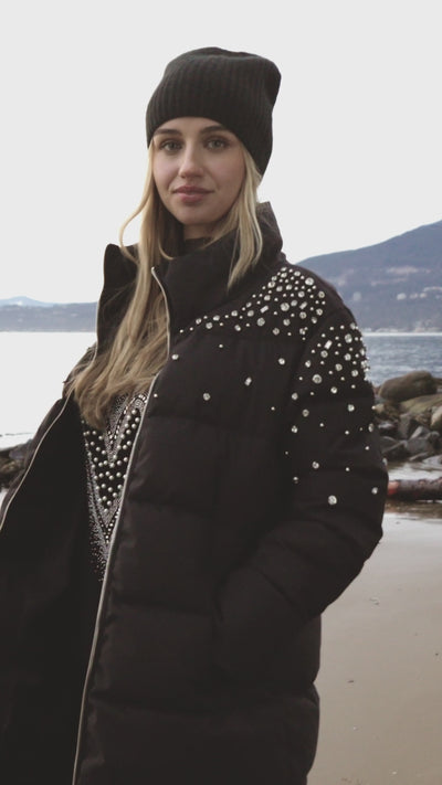 Embellished Puffer Jacket