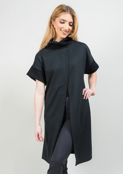 Split Front Topper Solid Trisha Tyler