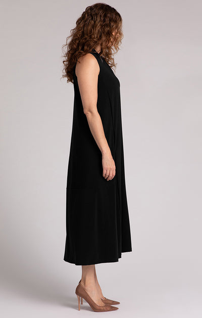 Sleeveless Deep V Maxi Dress Sympli