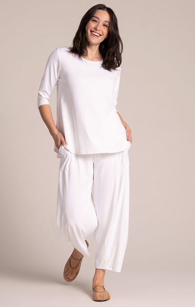 Narrow Lantern Pants Sympli