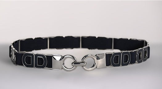 Modern Link Metal Belt Frank Lyman