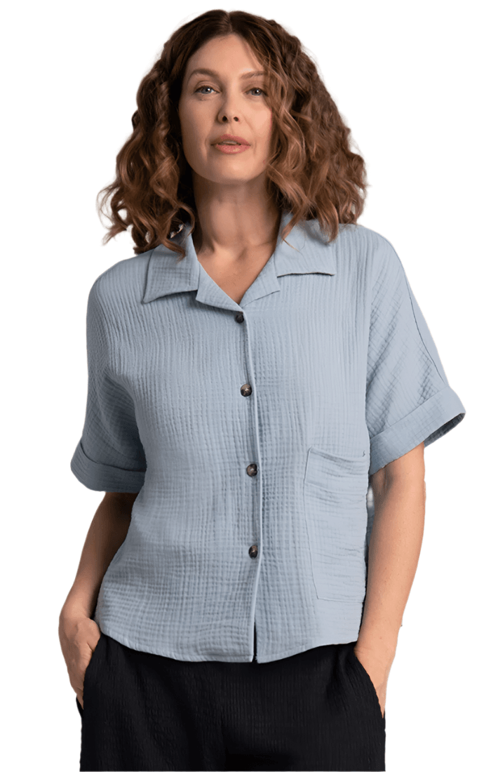 Breeze Half Sleeve Bolero Shirt - Dream Pants