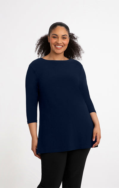 Sympli Nu Ideal Tunic, 3/4 Sleeves 