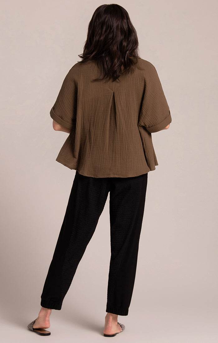 Breeze Half Sleeve Bolero Shirt - Dream Pants
