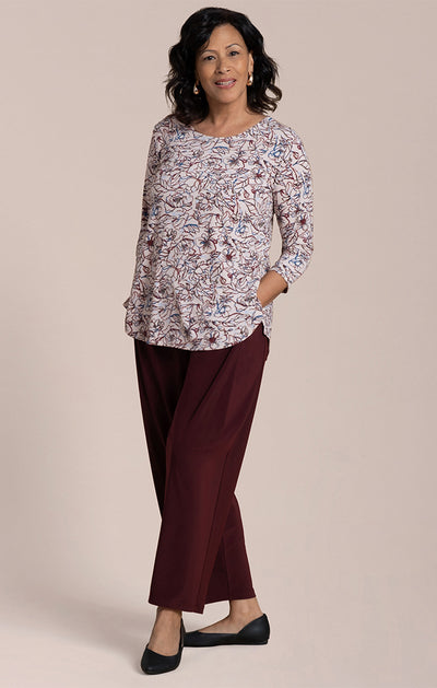 Go To Classic T Relax, 3/4 Sleeves Print Sympli
